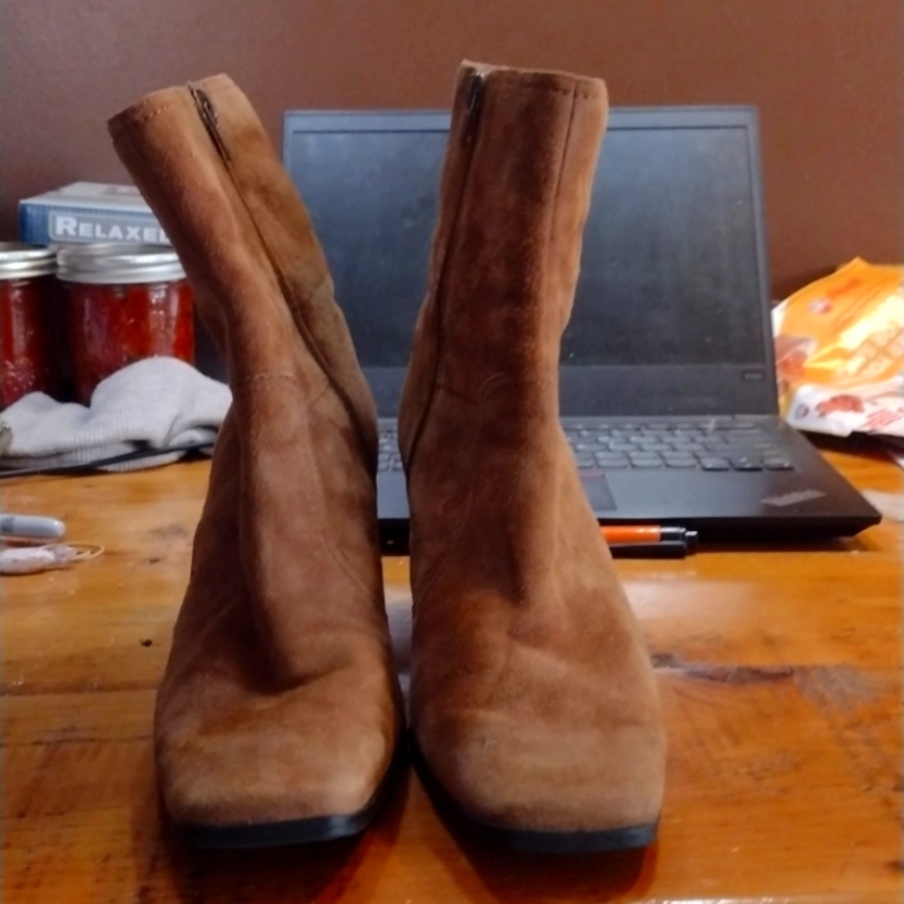 Brown Suede boots